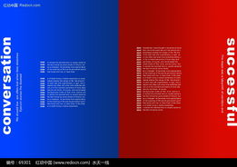 画册设计模板 文字与色调的完美融合——09款PSD广告设计素材精选